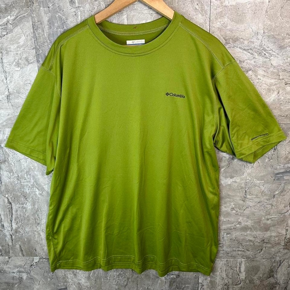 Columbia green sportswear‎ t-shirt Men's 2XL #outdoor